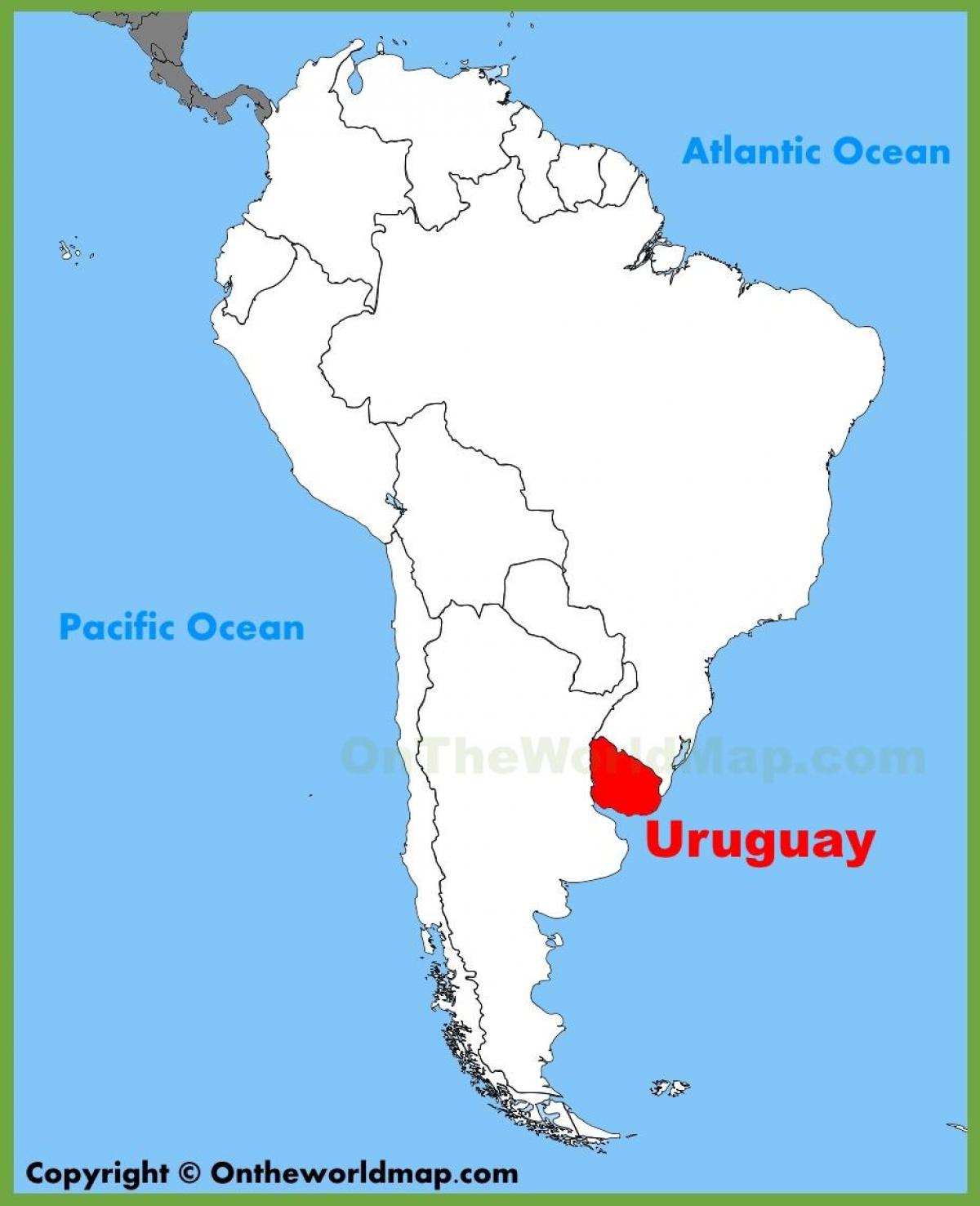 Kart Uruqvay Cənubi Amerika